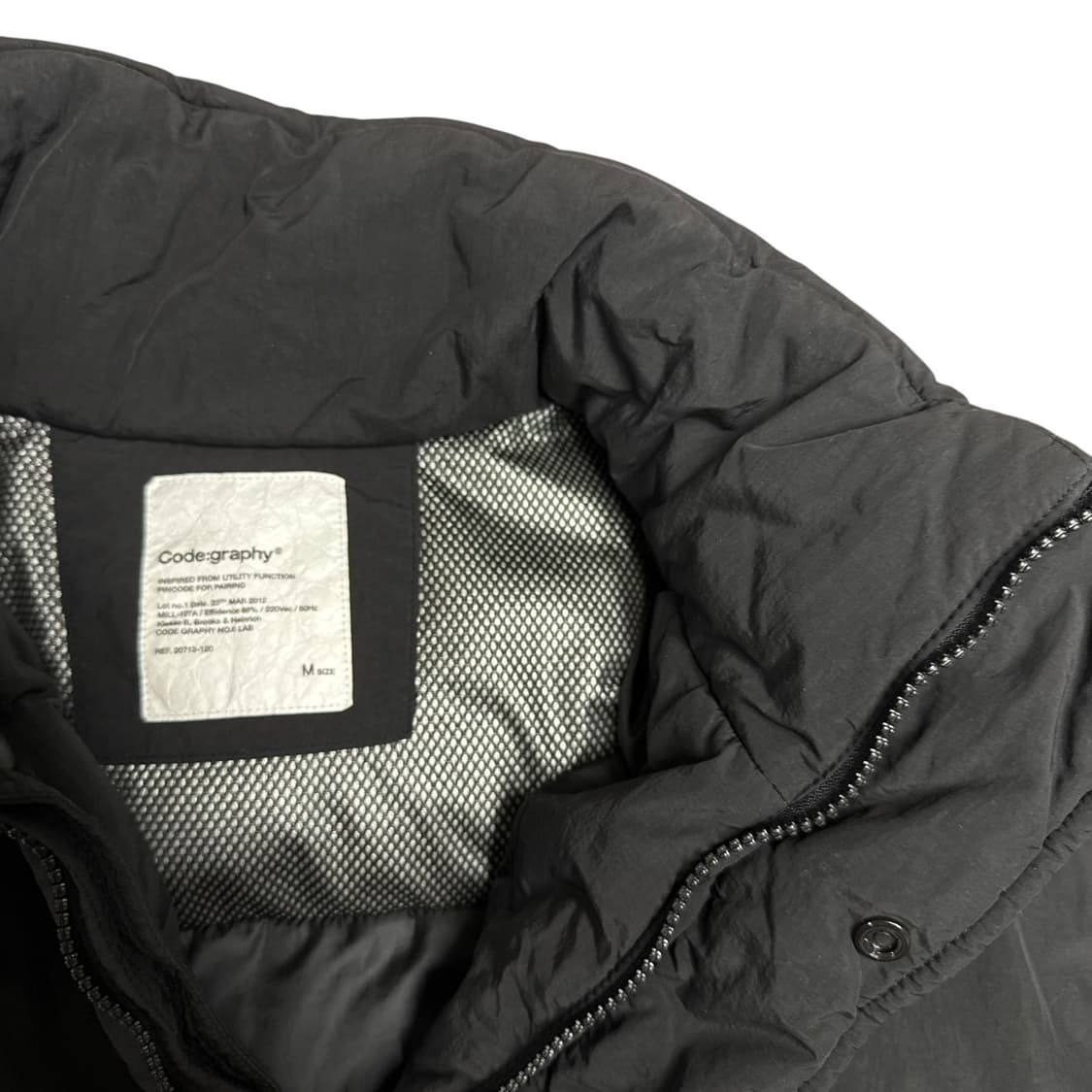 코드그라피 패딩 상품이미지2