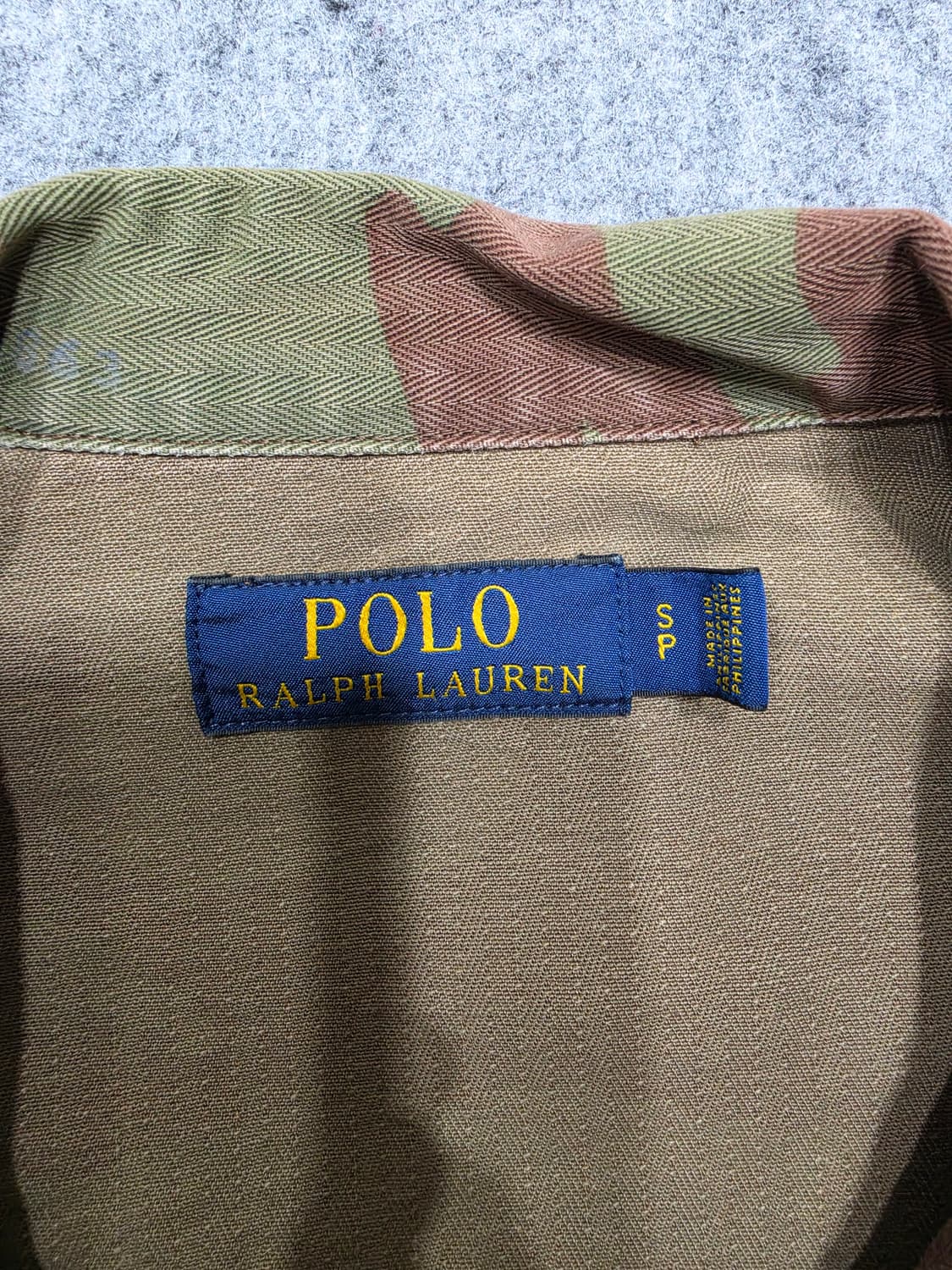 폴로 랄프로렌 카모플라쥬 밀리터리 자켓 S 상품이미지8