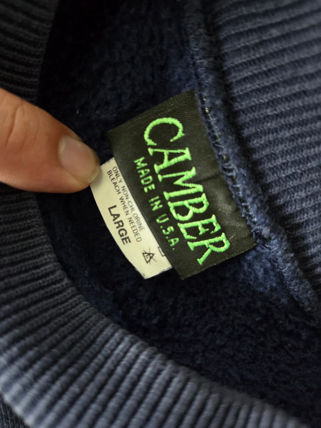 빈티지 캠버 헤비웨이트 리버스위브 스웻셔츠 맨투맨 L 상품이미지2