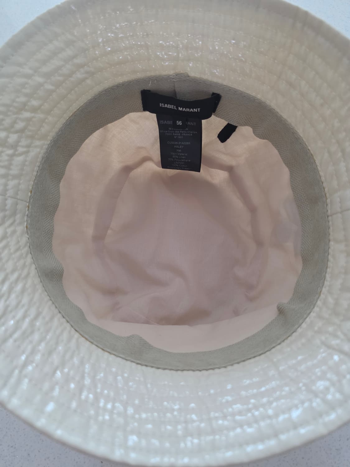 이자벨마랑 버킷햇 아이보리색상 새상품급 판매합니다! 상품이미지3