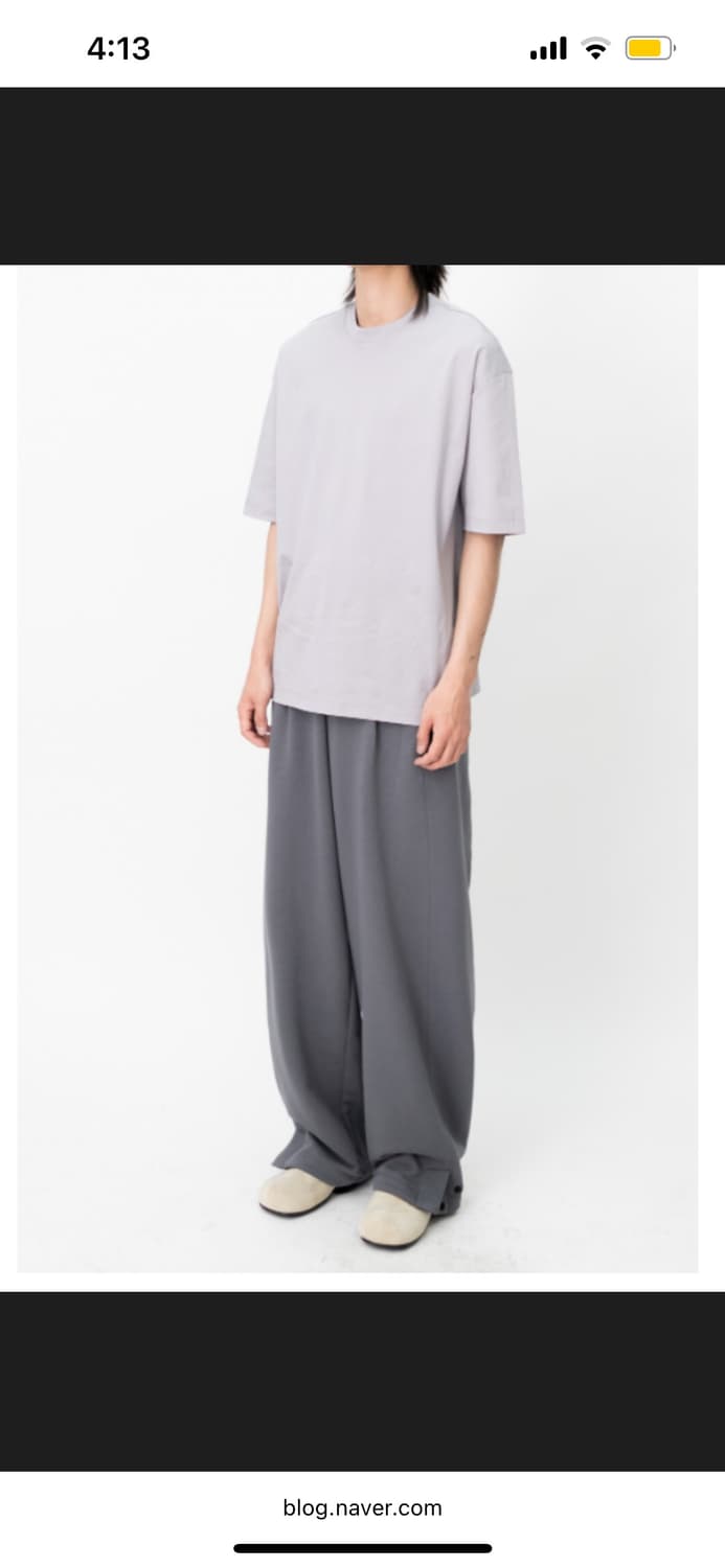 폴리테루 스웻팬츠 2.0 (블랙, 차콜, 네이비) 2사이즈 일괄판매 상품이미지1