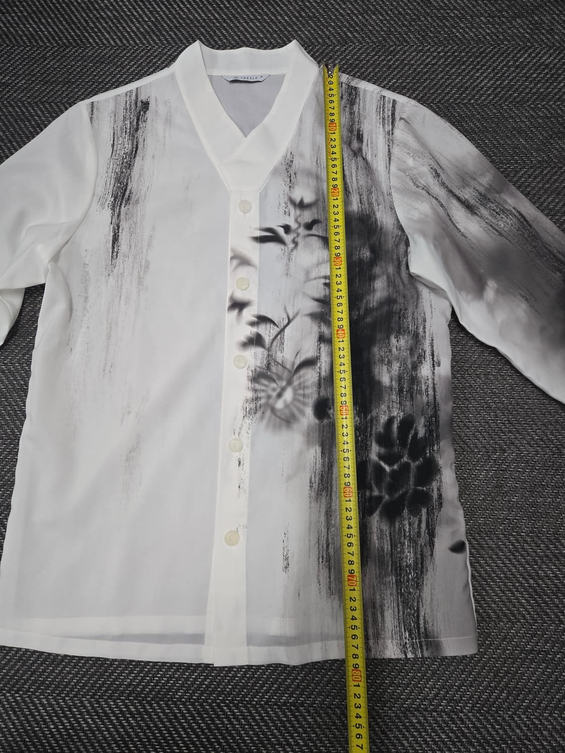 리슬 공용 먹물 셔츠 저고리 상품이미지8