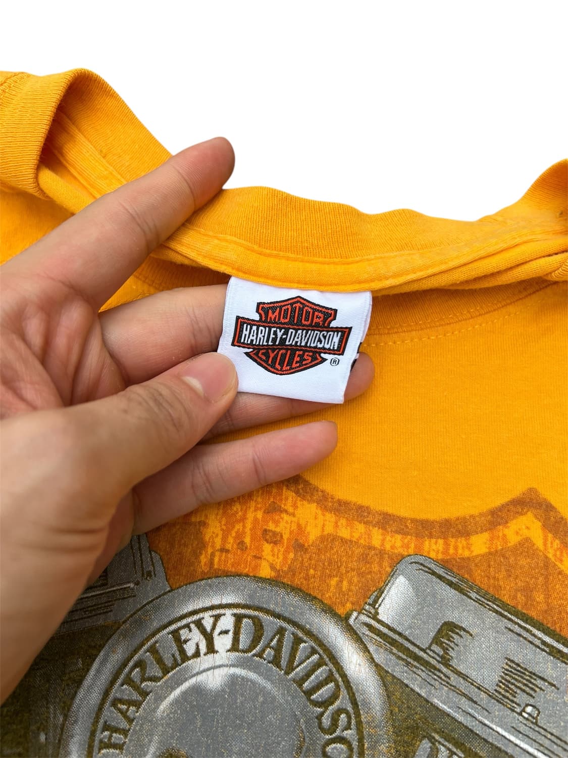 Harley Davidson 할리데이비슨 괌 빈티지 티셔츠 상품이미지4