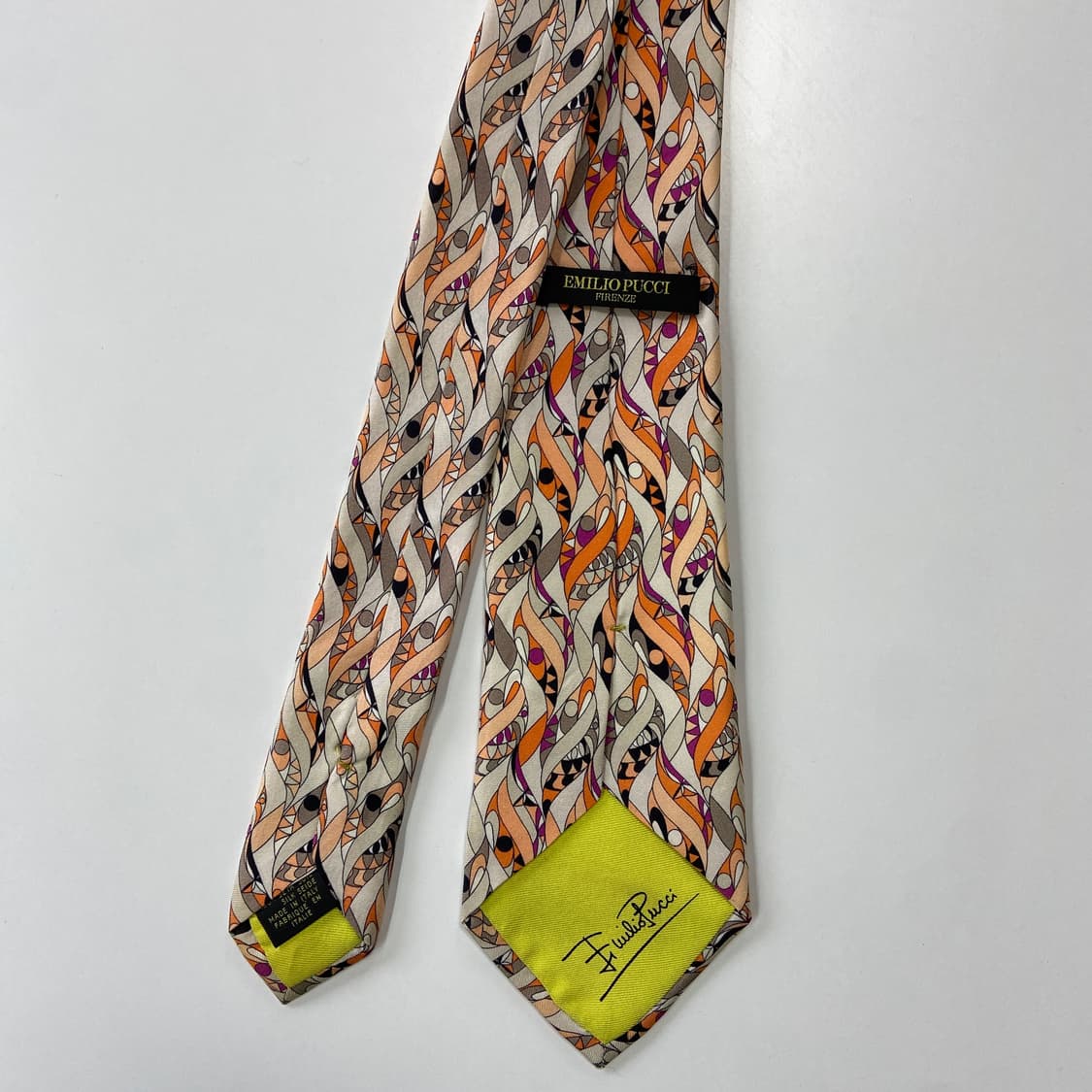 에밀리오푸치 (Emilio Pucci)명품정품넥타이8.6cm 상품이미지3