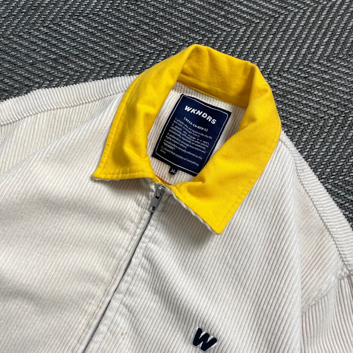 위캔더스 코듀로이 워크 자켓 브라운o 4520 상품이미지4