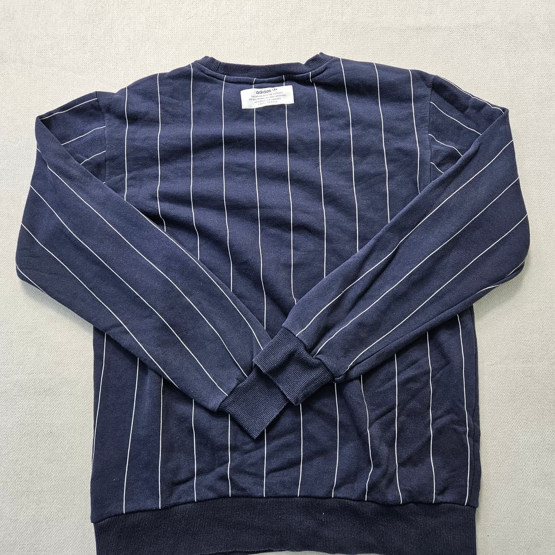 100 아디다스 핀스트라이프 맨투맨  0306Y 상품이미지2