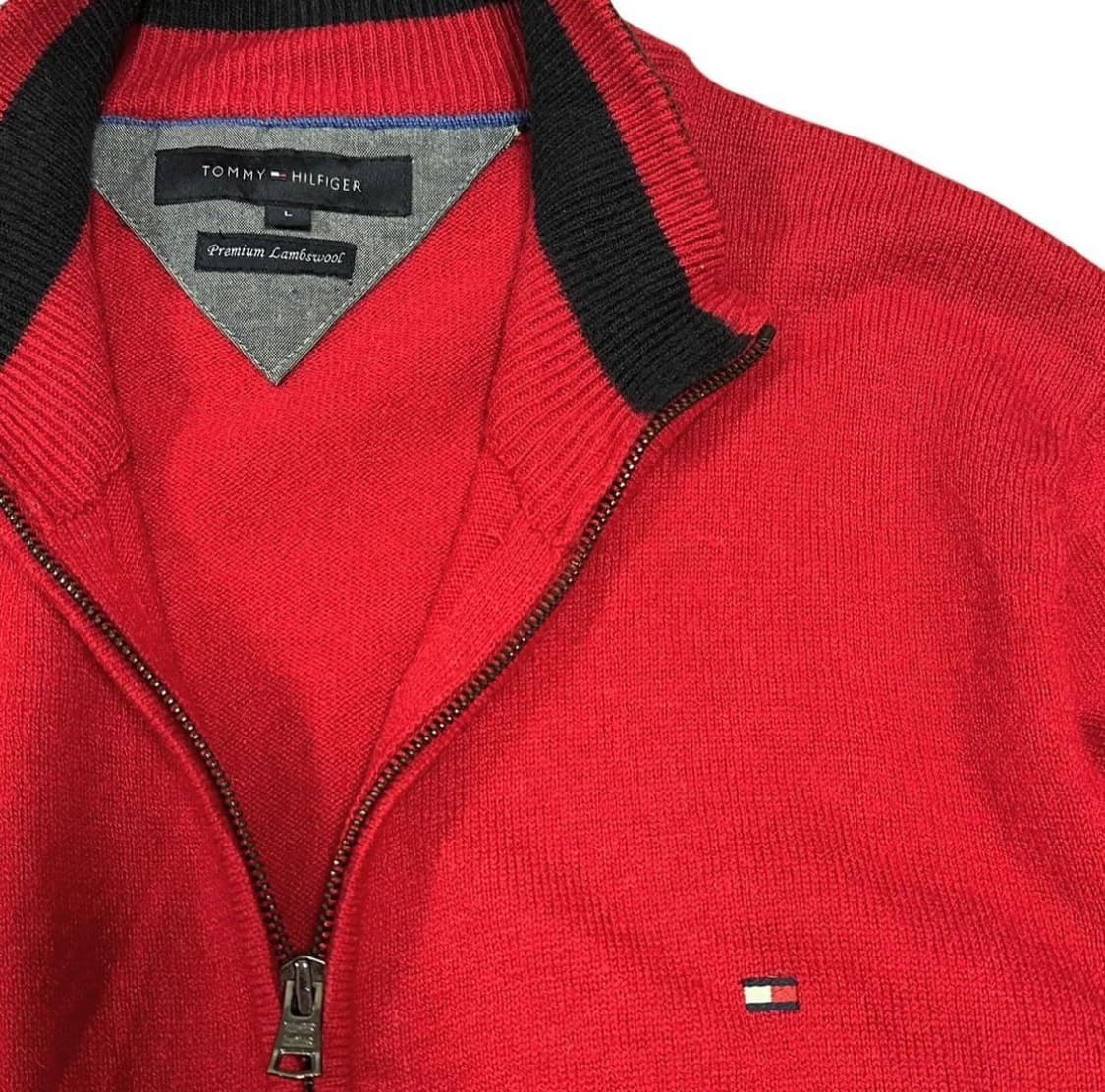 🌊TOMMY HILFIGER Knit Zip-Up 상품이미지9