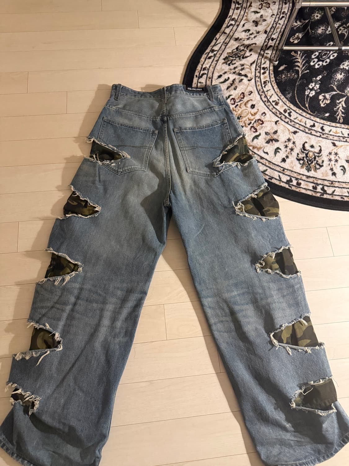 (S)발렌시아가 카모슬래쉬 데님 상품이미지2