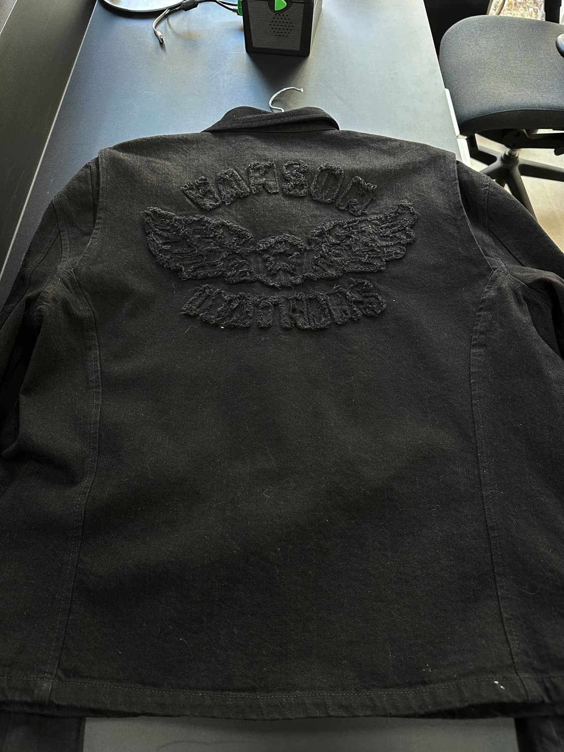 벤슨 입체로고 플라잉스타 데님자켓 상품이미지4