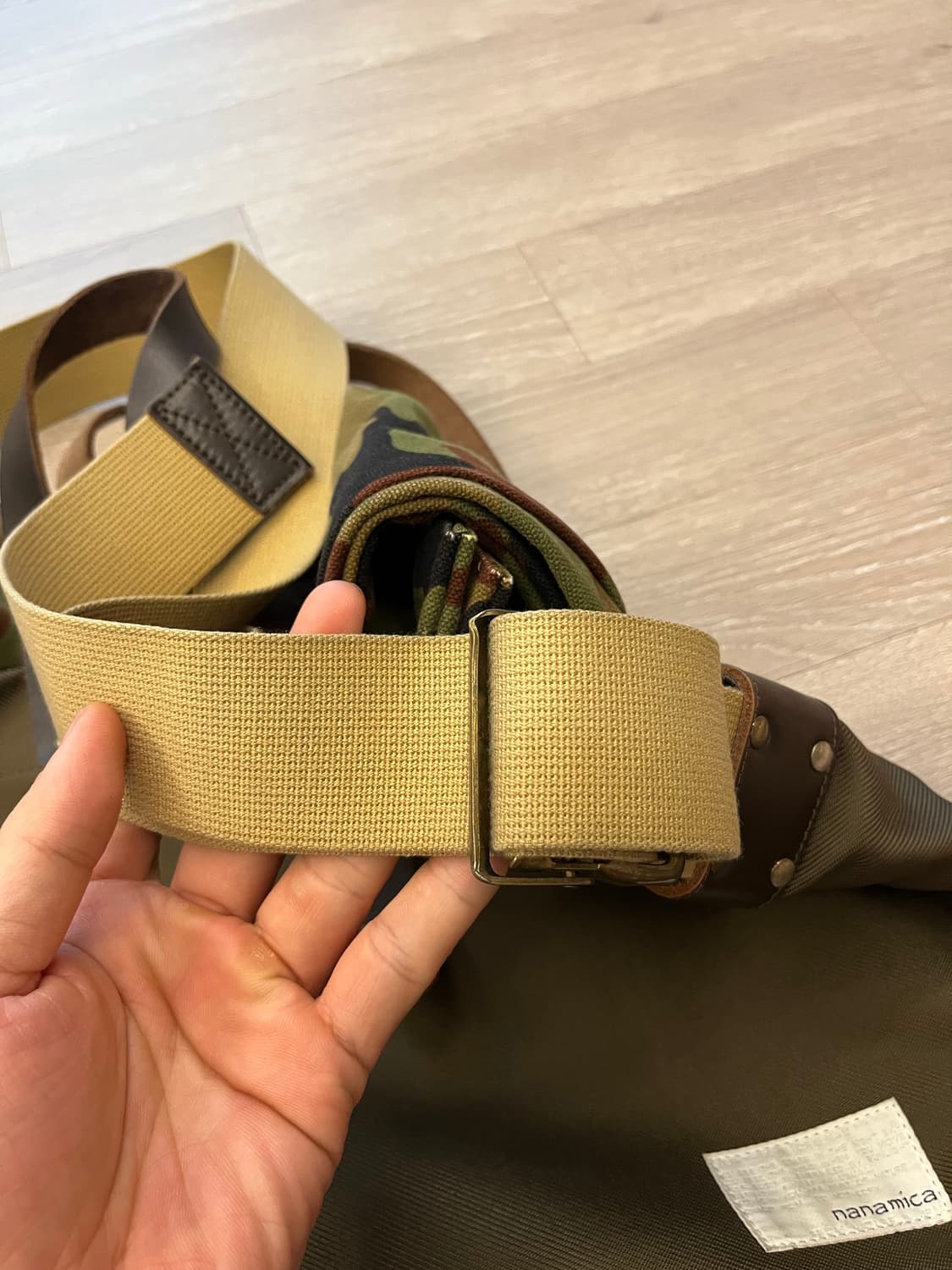 Nanamica roll-top brief case 상품이미지4