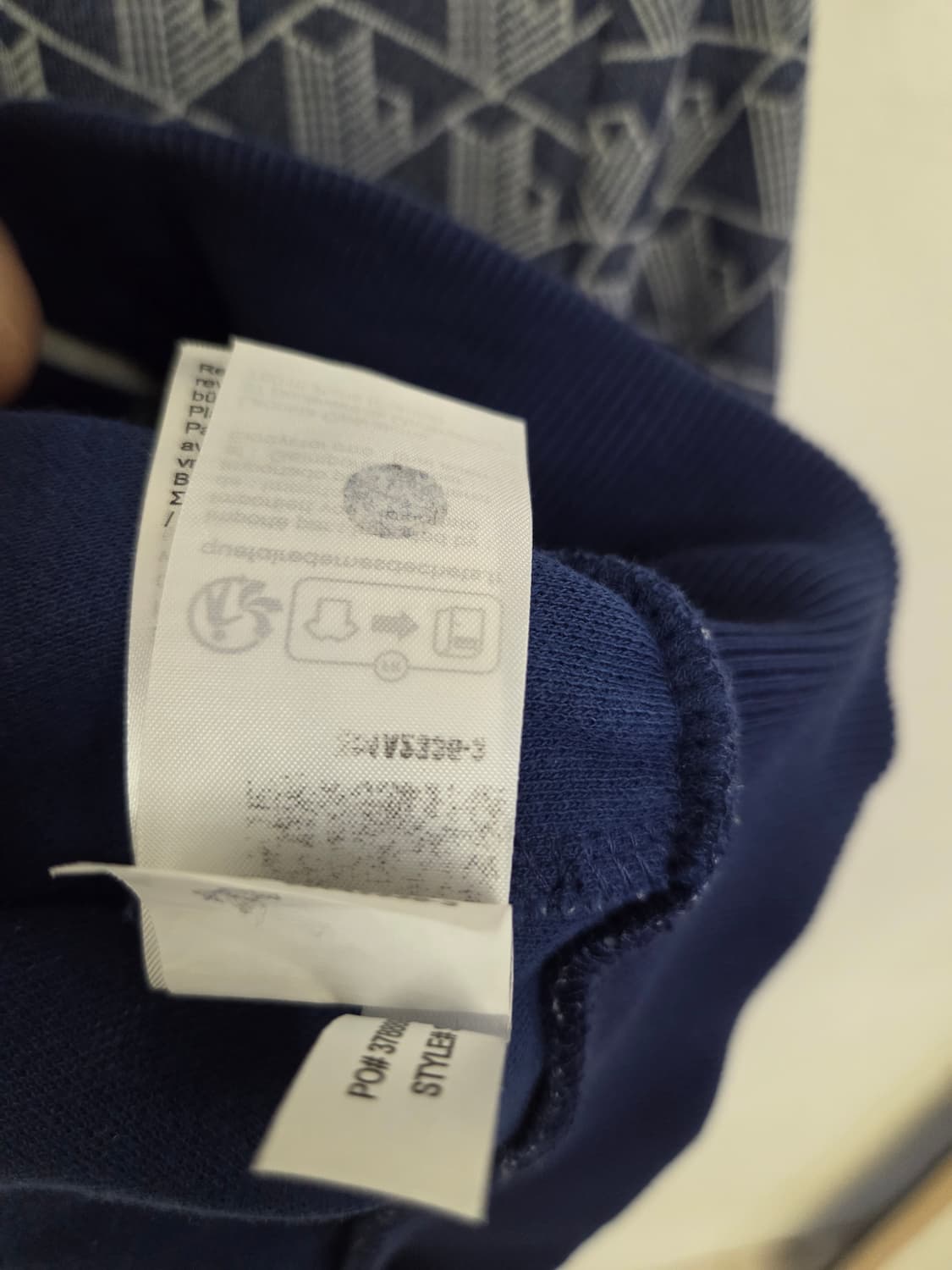 라코스테 모노그램 트랙탑 집업 FR3/US S 상품이미지4