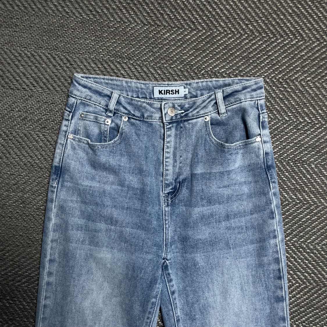 KIRSH 백포켓 스티치 슬림핏 데님 팬츠o 5293 상품이미지5