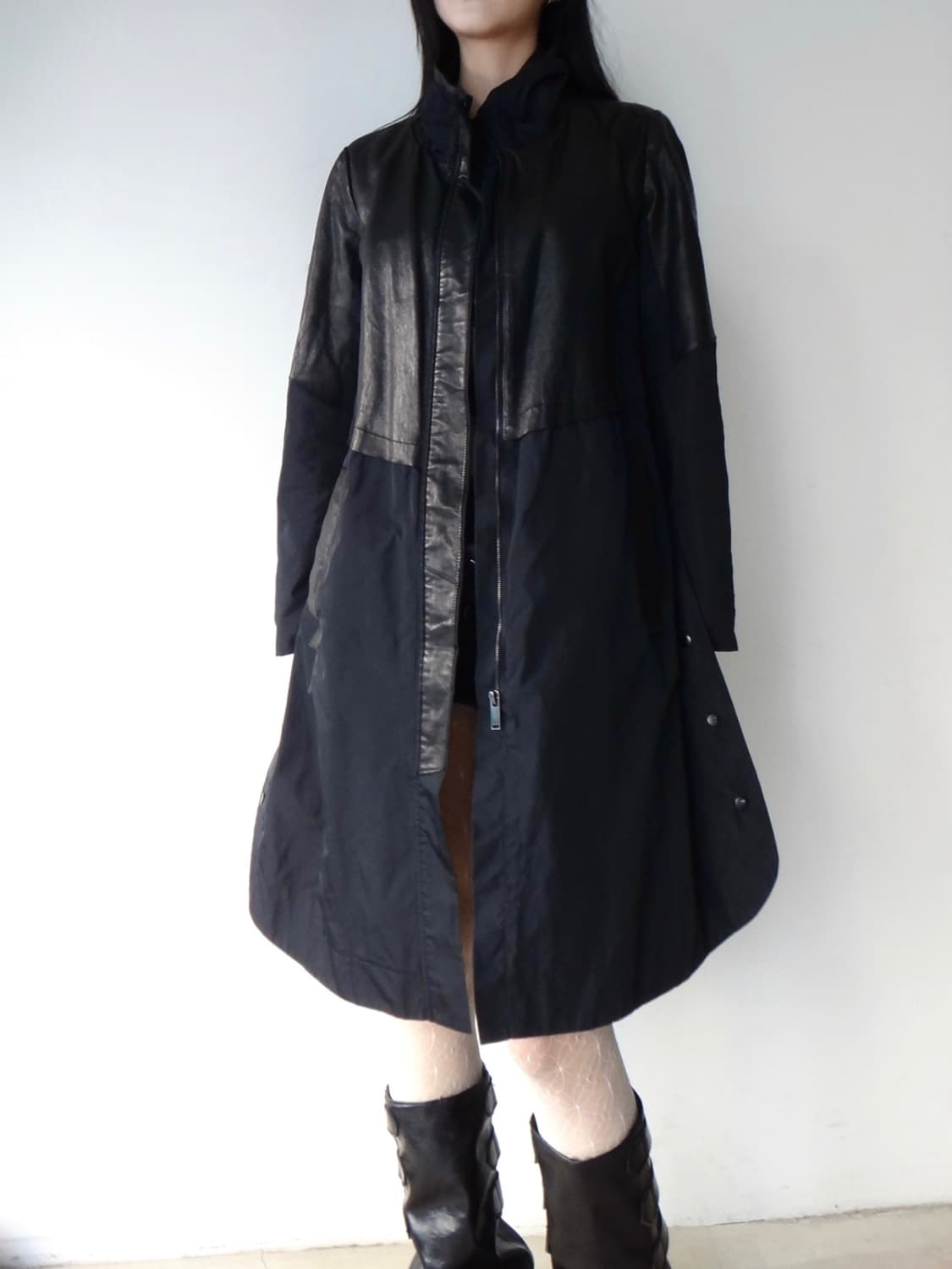 Bonispax Dual leather mix jacket 상품이미지7