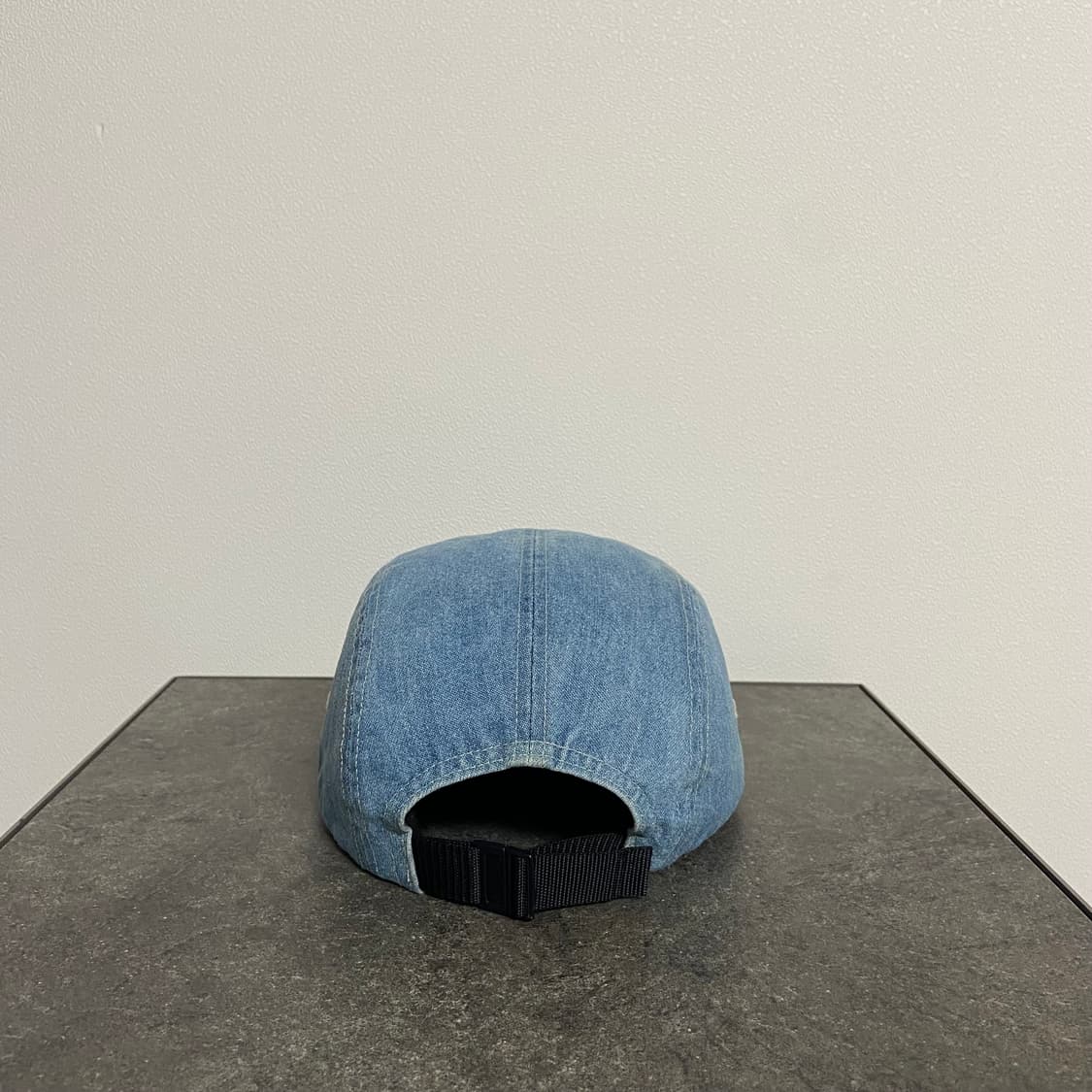 (OS) 슈프림 박스로고 캠프캡 모자 워시드 데님 상품이미지4