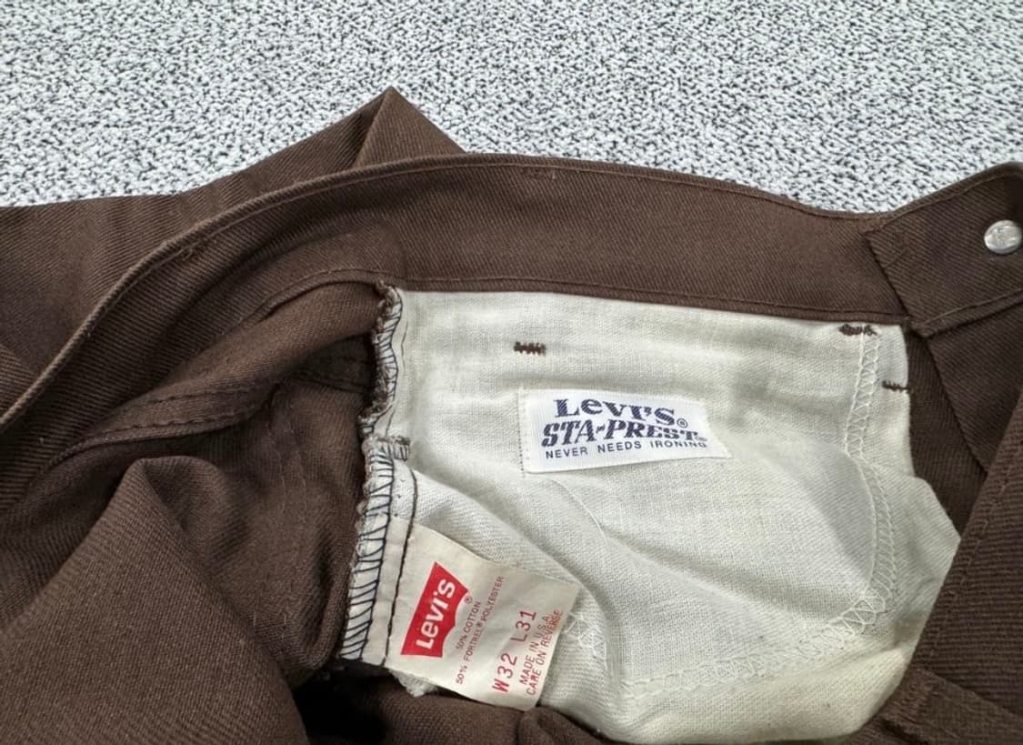 리바이스 517 스타프레스 팬츠 90s 상품이미지3