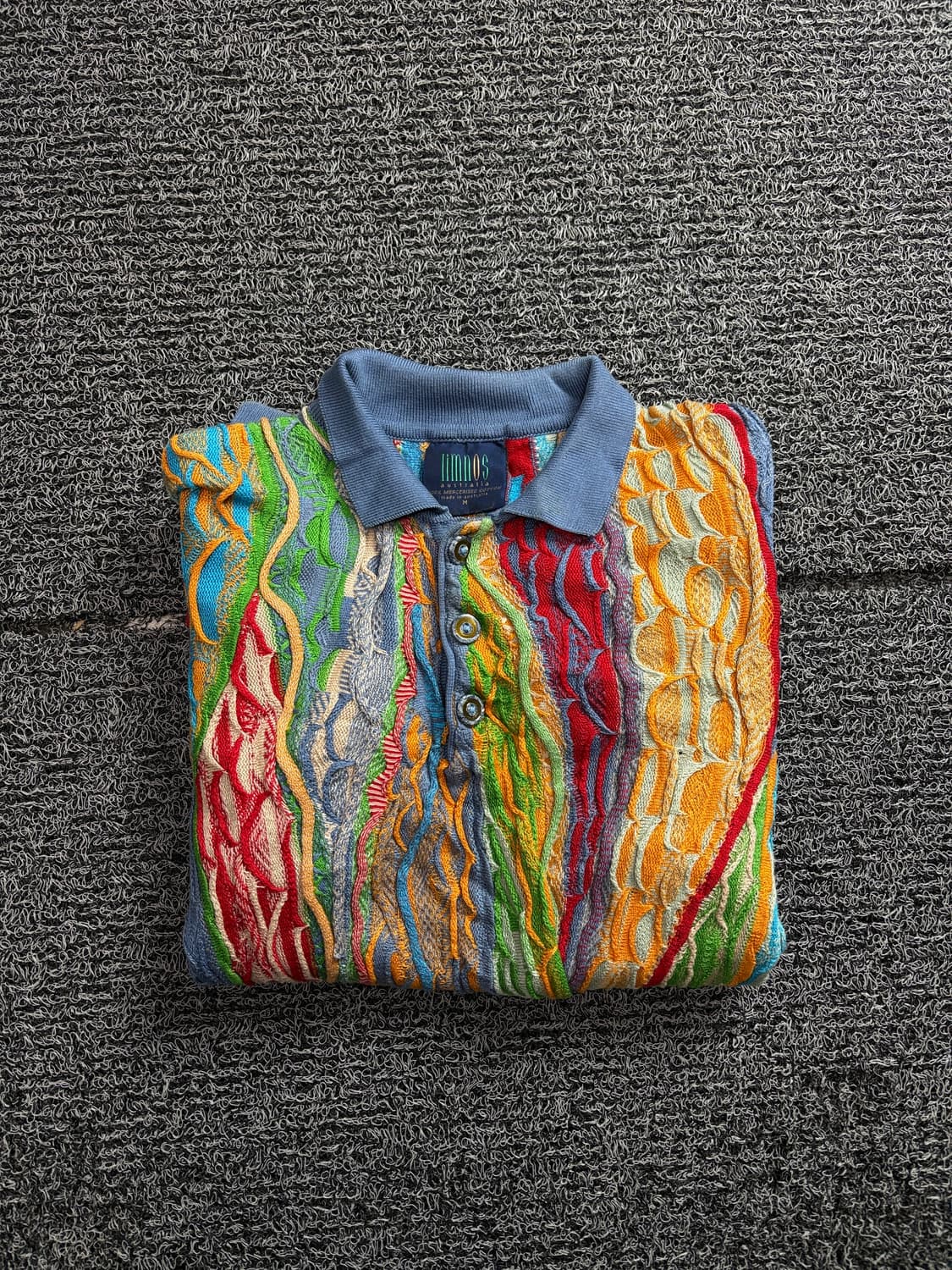 림노스 오스트레일리아 오리지날 썸머 케이블 반팔 니트 2453 상품이미지1