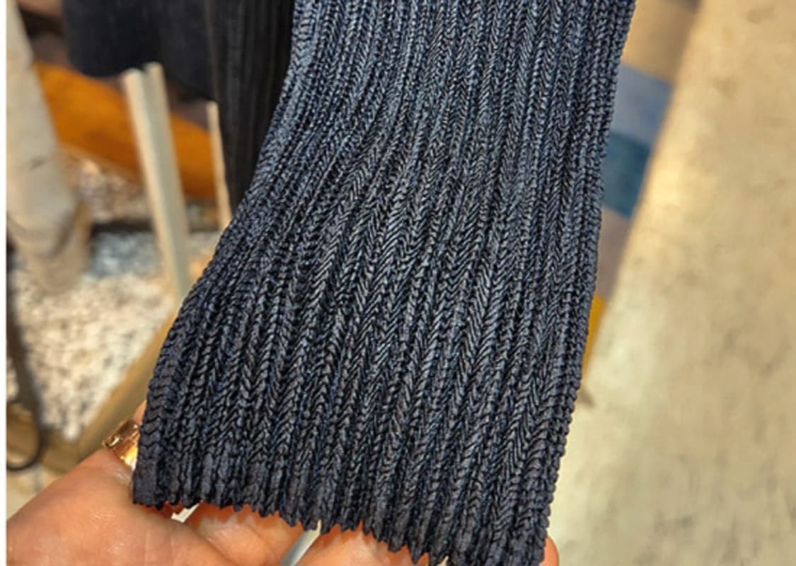 SPECCHIO pleats 스피치오 플리츠 블랙 카라 자켓 상품이미지9