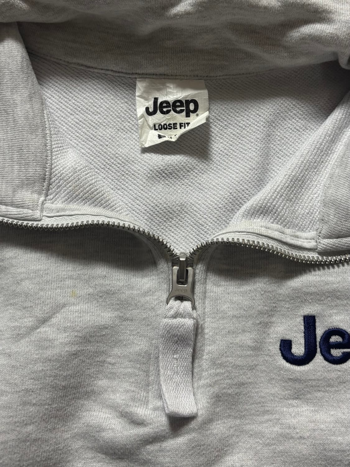 지프 반집업 맨투맨 상품이미지3