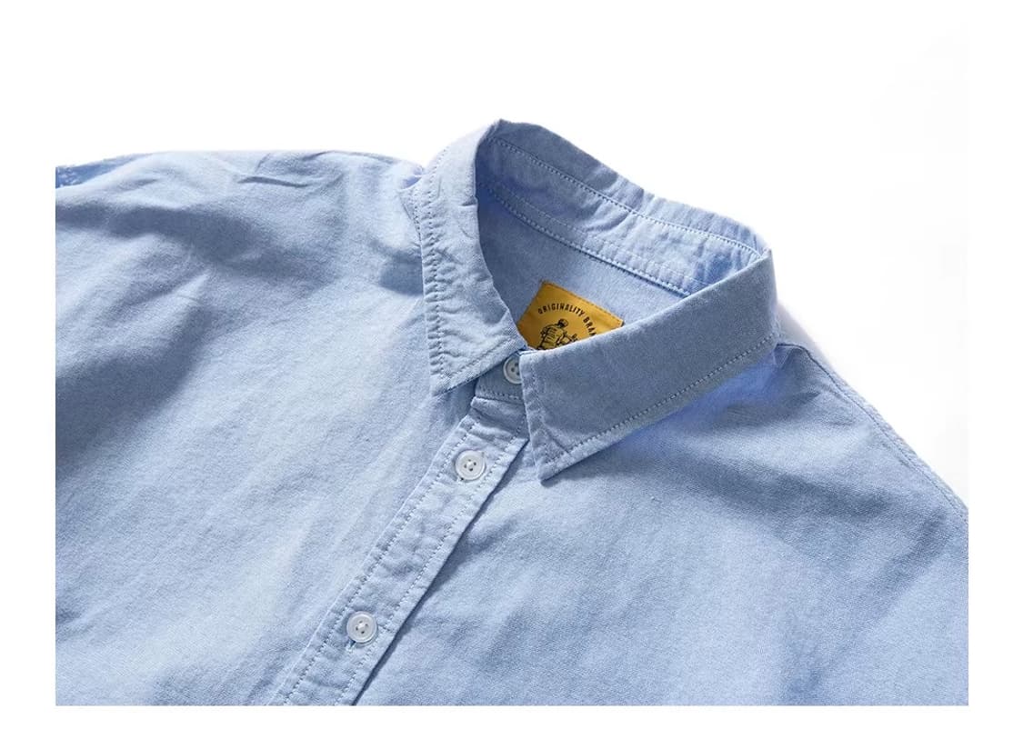 ️️️♦️ RODY / 오가닉 코튼 재패니즈 레트로 옥스포드 셔츠 상품이미지4