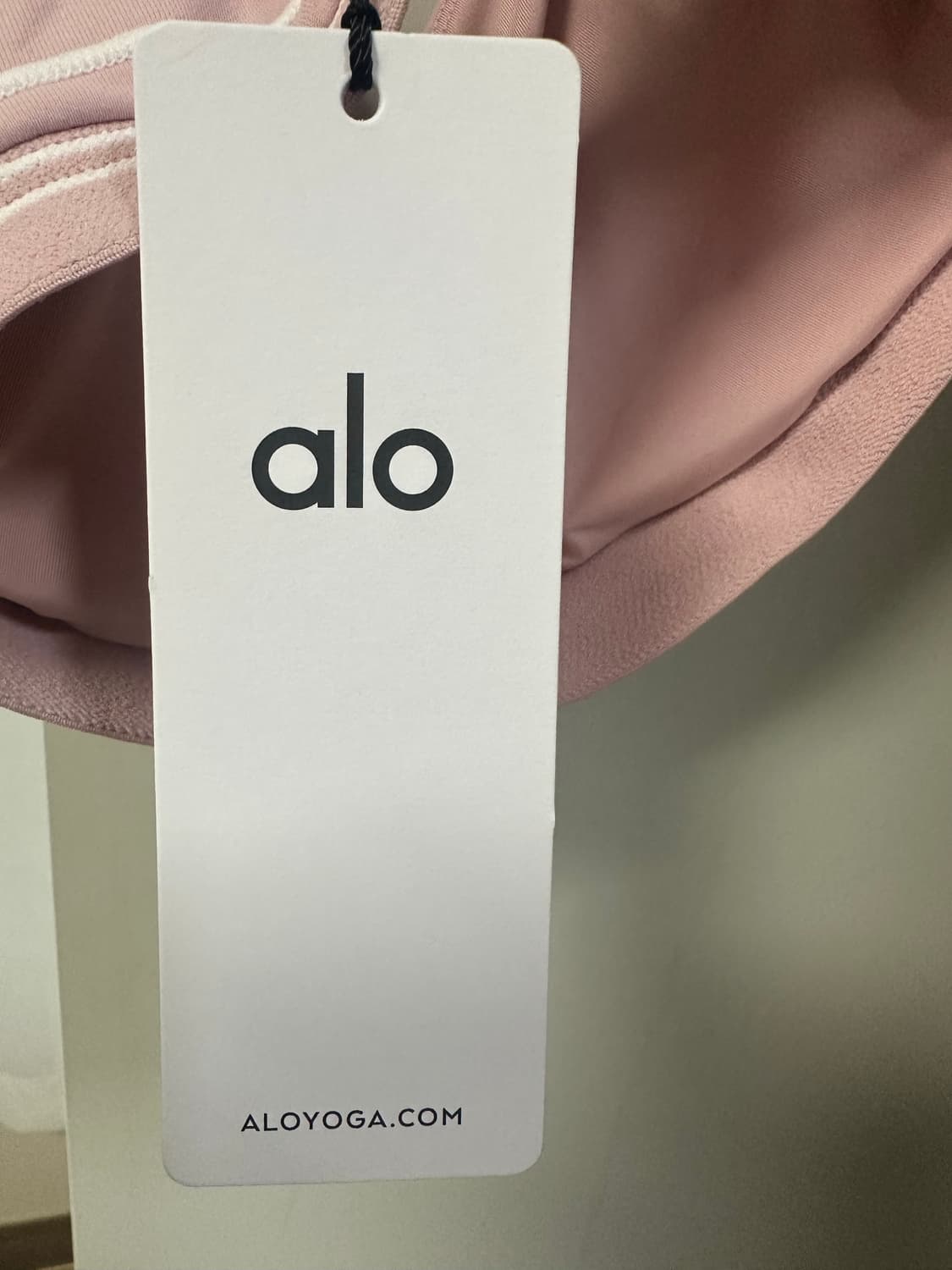 alo yoga 알로요가 발레 핑크/화이트 브라 (스몰 s) 상품이미지6