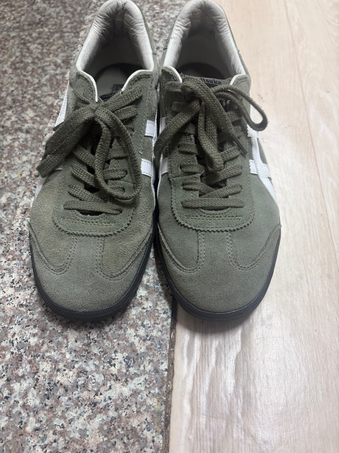 [265, 상태 S급] 오니츠카 토쿠텐 카키(번트 그린) 상품이미지2