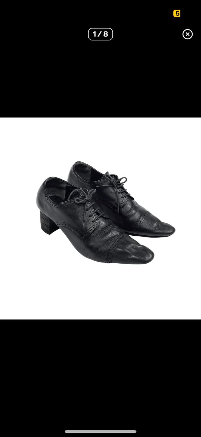 꼼데가르송 트리콧 포인티드토 슈즈 상품이미지1