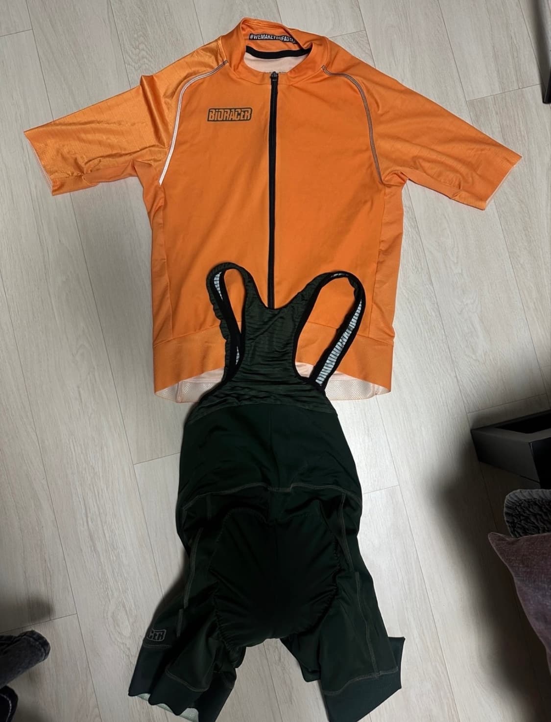 (새상품) Bioracer 자전거 의류 세트 상품이미지1