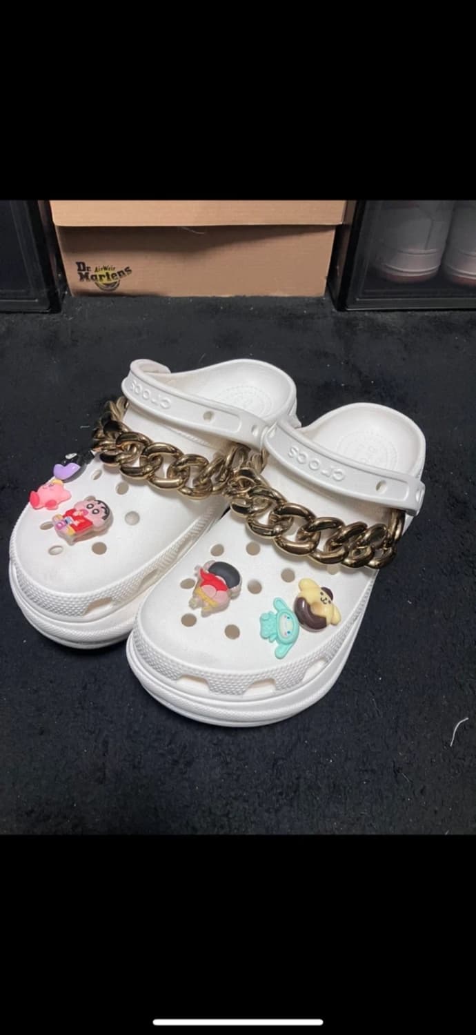 크록스체인화이트 상품이미지2