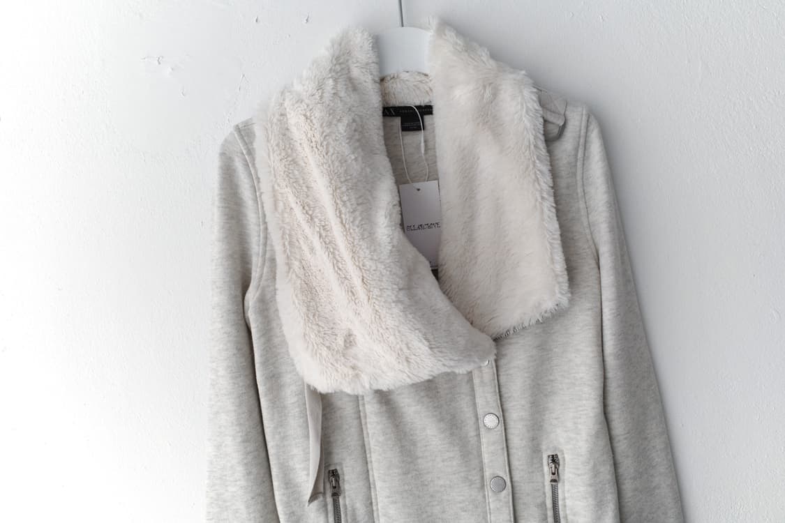 armani exchange) fur zip-up 상품이미지3