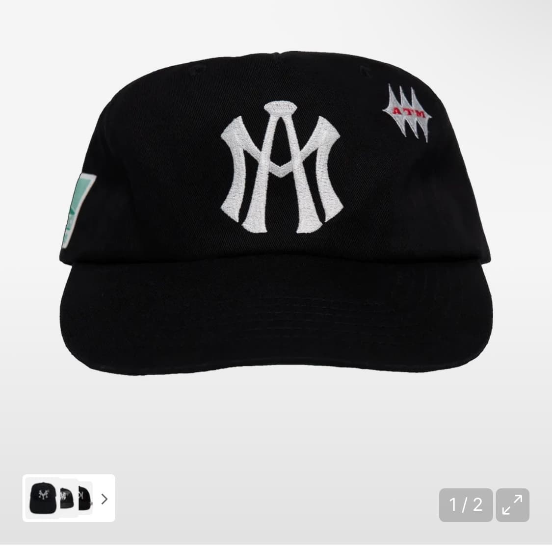 새상품) 애프터매스 볼캡 블랙 상품이미지1