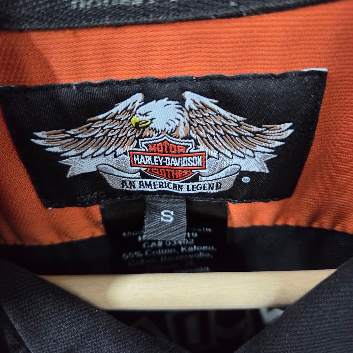 할리데이비슨 반팔 셔츠 S 상품이미지3