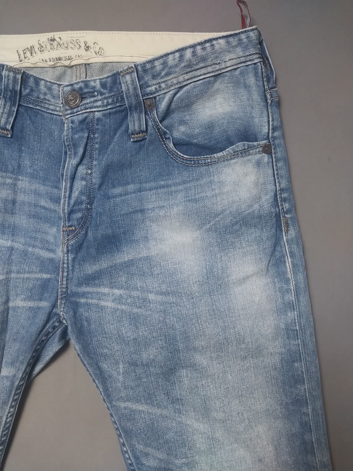 [33] 리바이스 504 00s 스트레치 레귤러 스트레이트진 청바지 상품이미지4