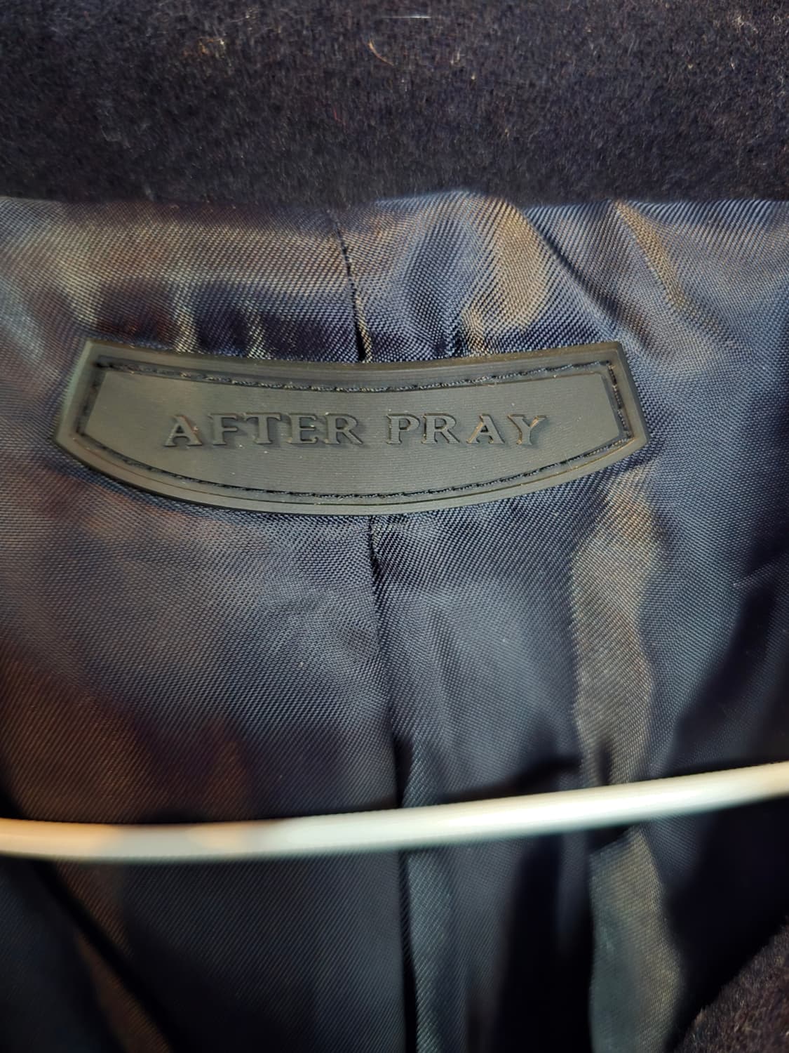 AFTER PRAY 오버핏 떡볶이 코트 상품이미지3