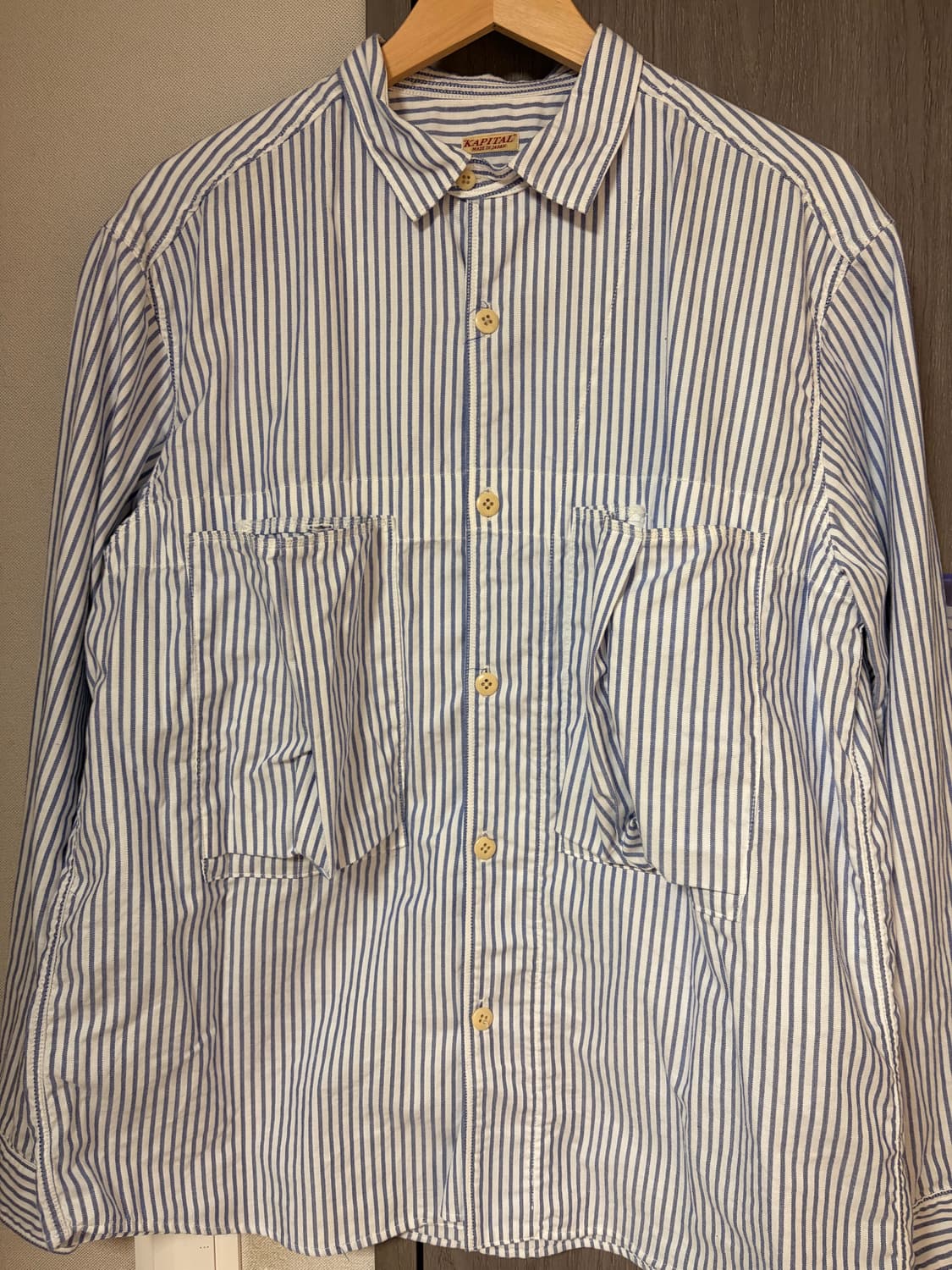 3)캐피탈 스트라이프 셔츠 상품이미지2
