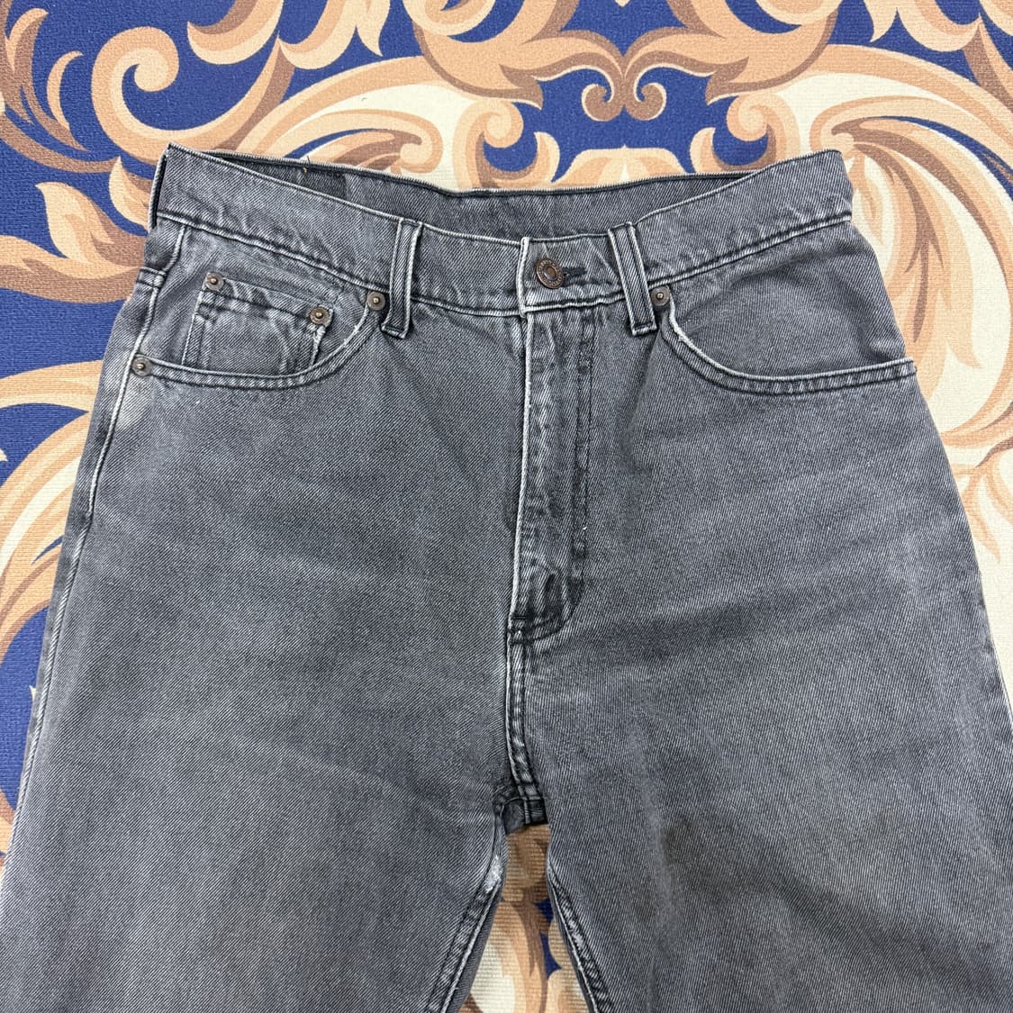 (28)90s리바이스 Levis 506 그레이 데님팬츠 상품이미지4