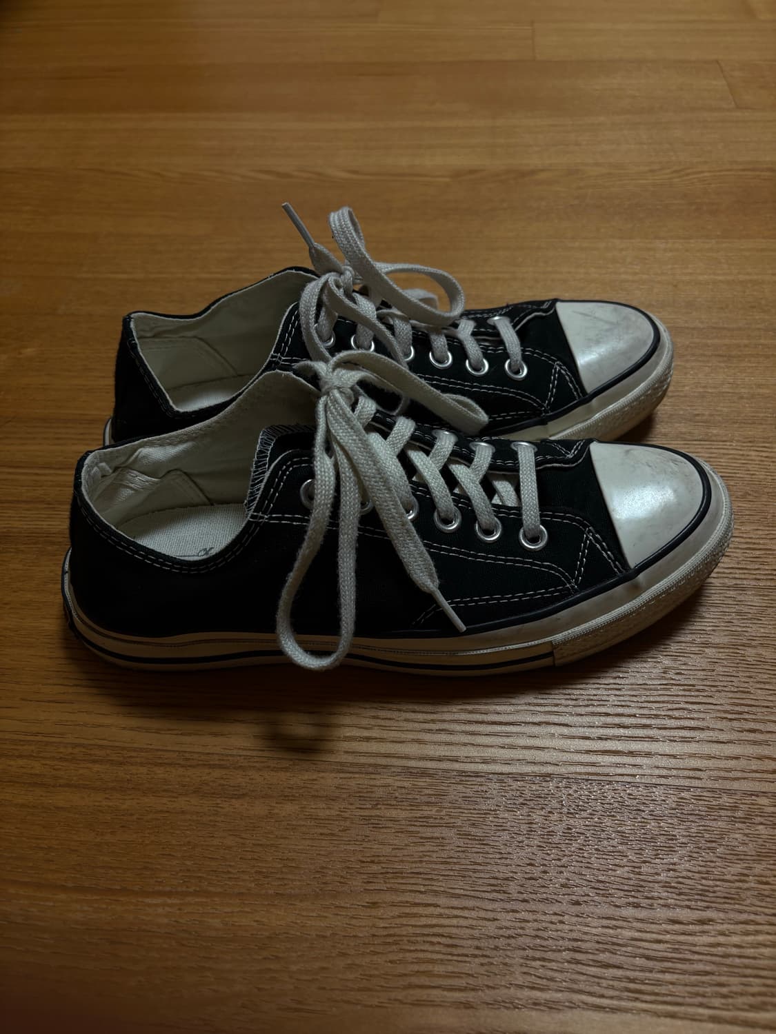 컨버스 척테일러 블랙 로우 265 상품이미지2