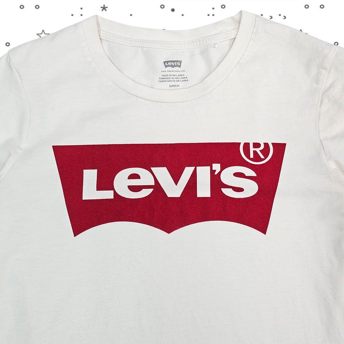 S Levi's 리바이스 배트윙 로고 반팔 티셔츠 상품이미지2