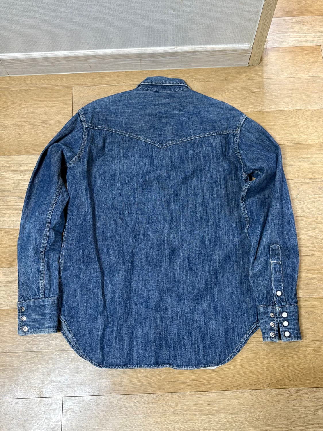 (M)리얼맥코이 조맥코이 데님 웨스턴셔츠 상품이미지5