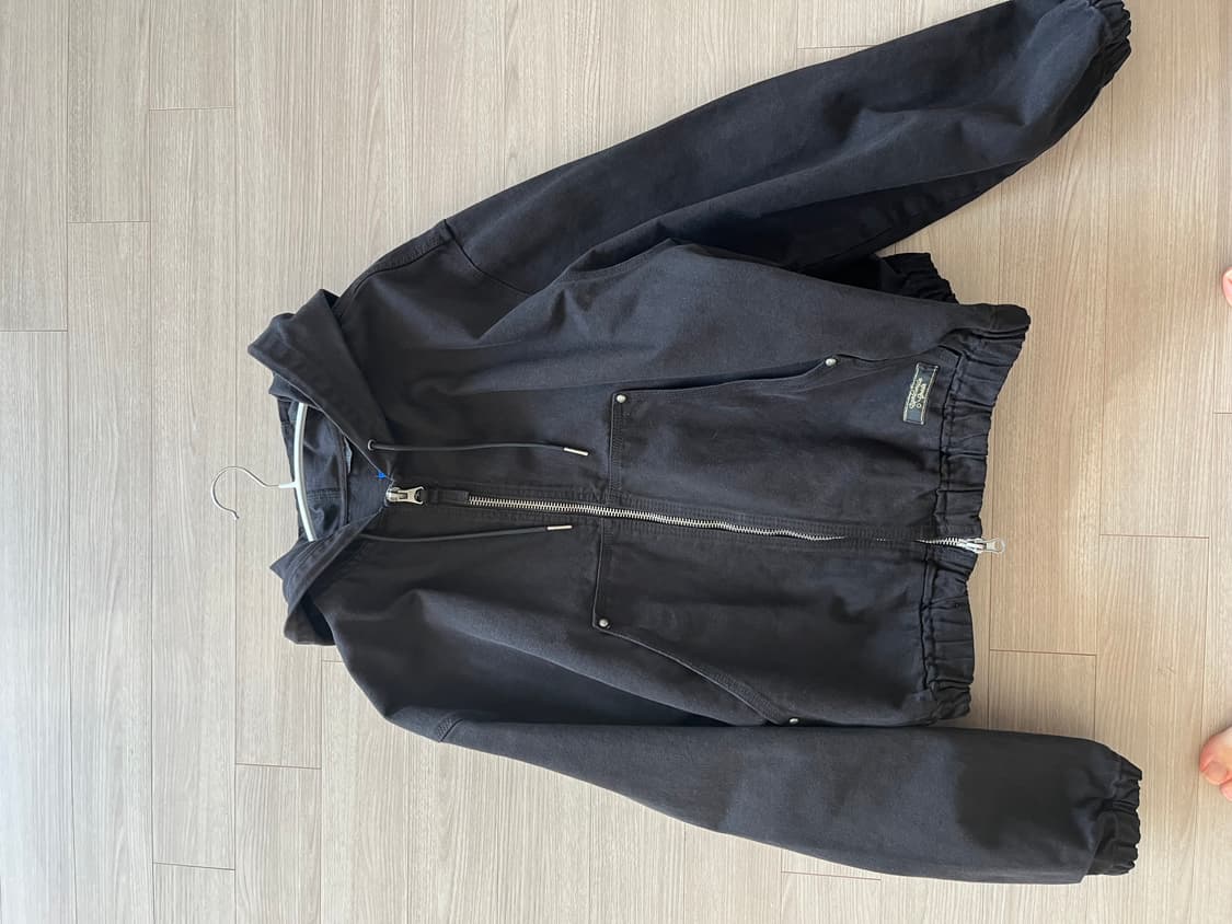 자라 dnwr 워싱 후드 상품이미지3