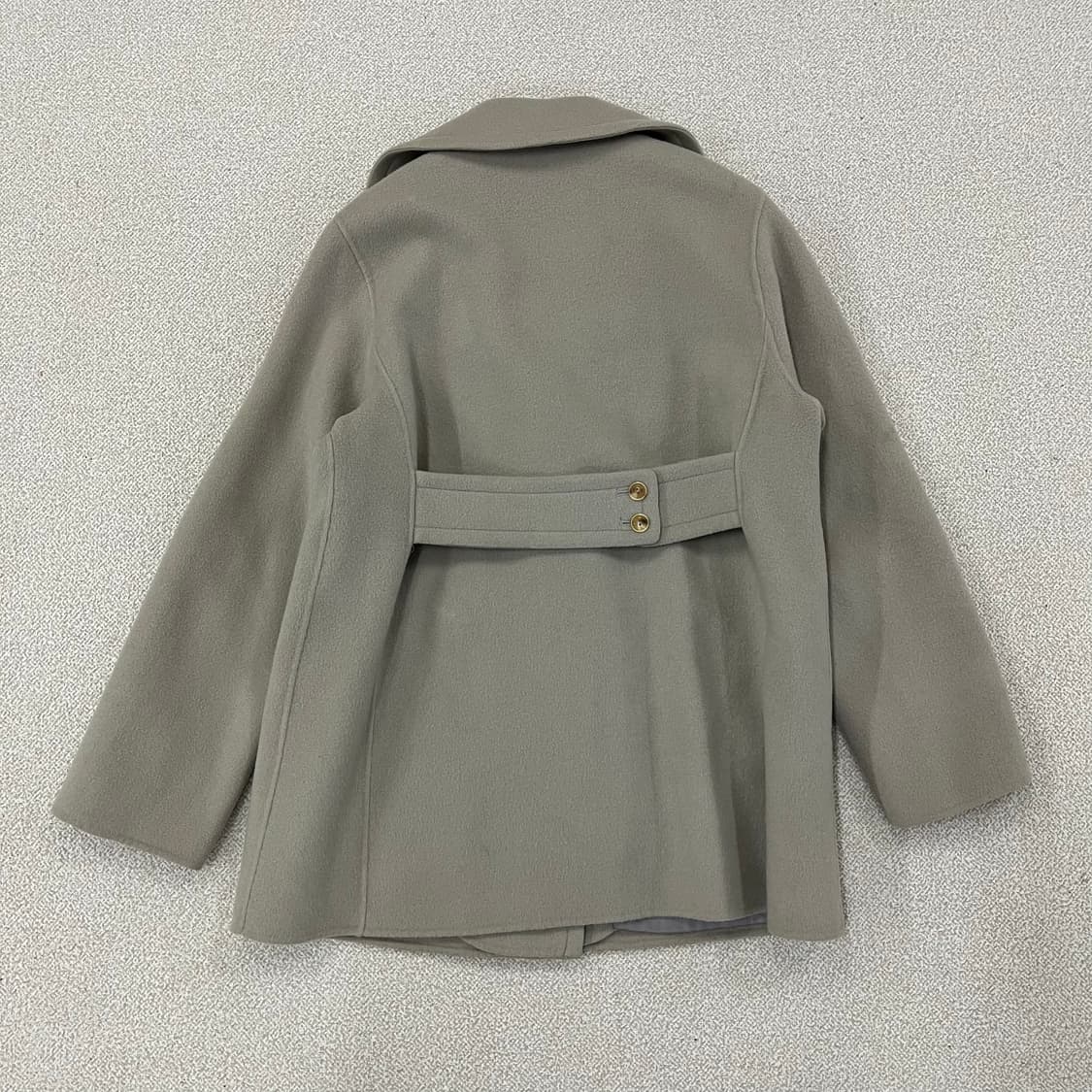 88-98-165 한섬 타임 울 반코트 0127M2 상품이미지4