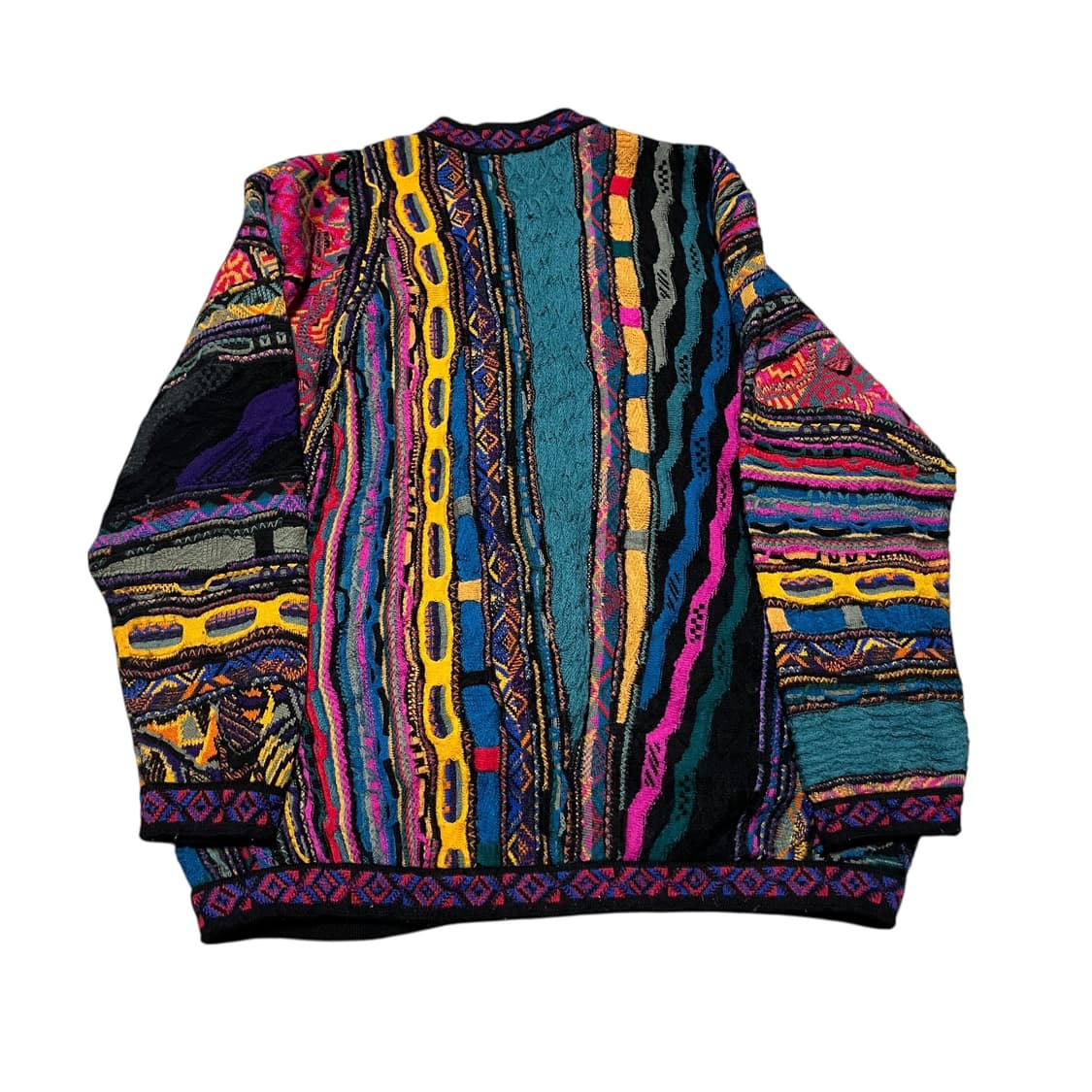 쿠지 쿠기 믹스 케이블 니트 가디건  상품이미지2