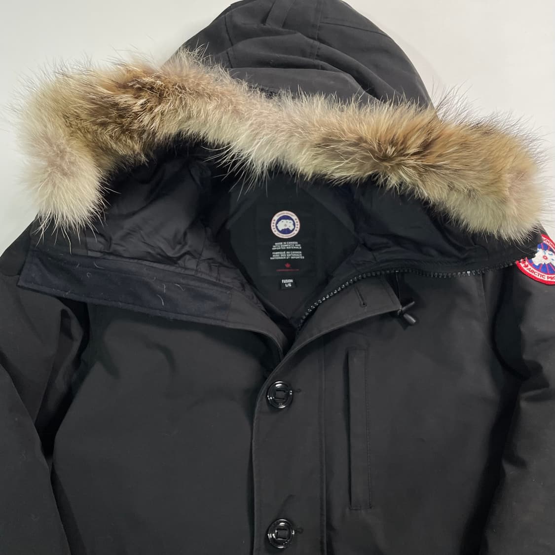 캐나다구스 블랙 다운 패딩 상품이미지2