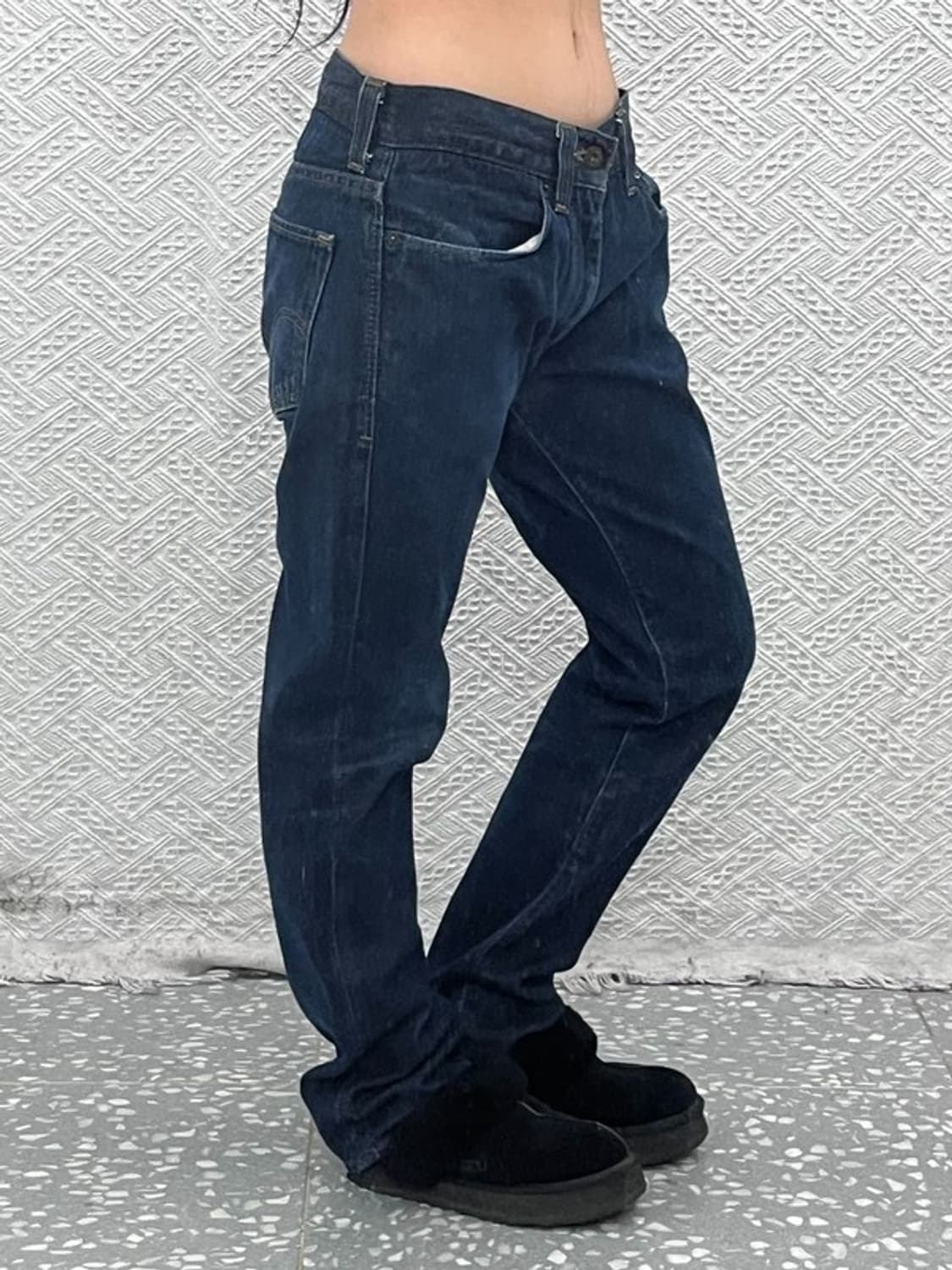 리바이스 511 빈티지 레트로 진청 데님팬츠 33인치 C09762 상품이미지2