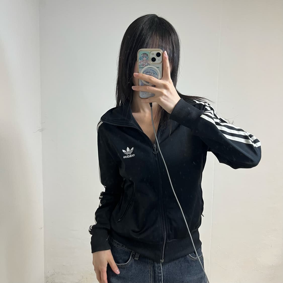 Adidas Black Firebird Track Jacket 상품이미지1
