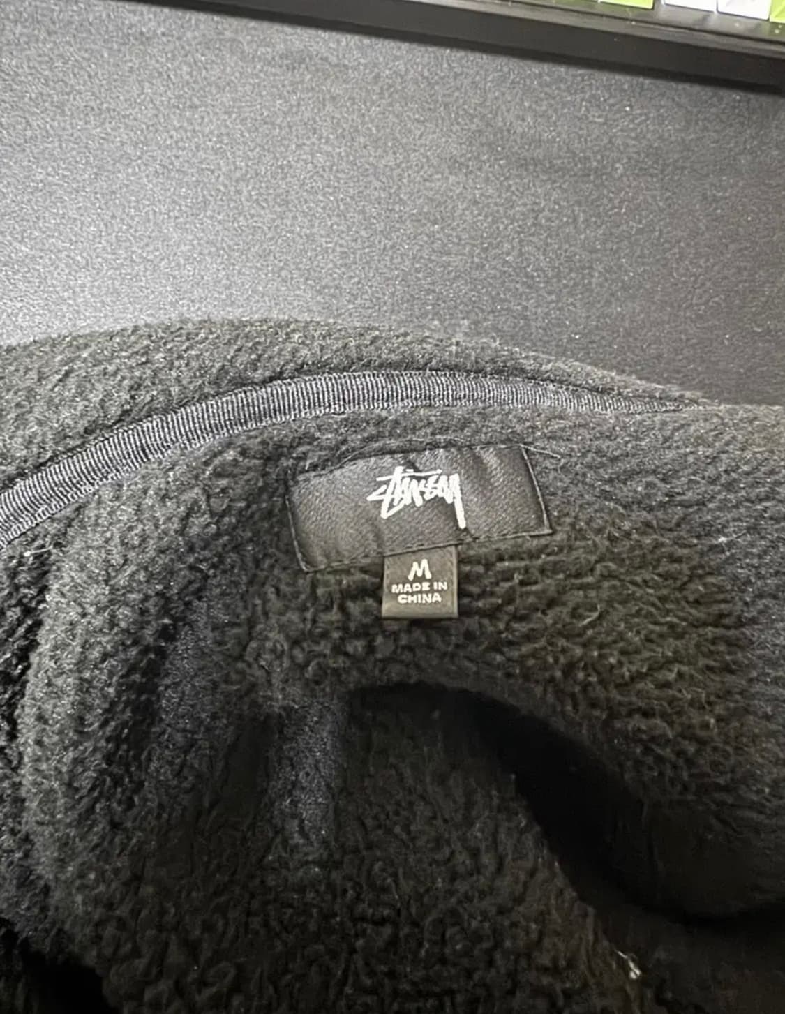 스투시 플리스 하프 넥 집업 상품이미지5