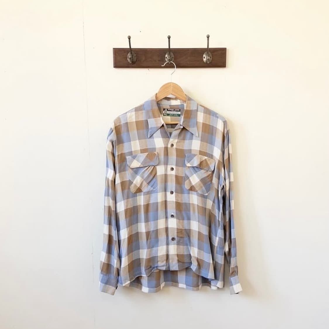 90년대 슈가케인 체크 셔츠 상품이미지2