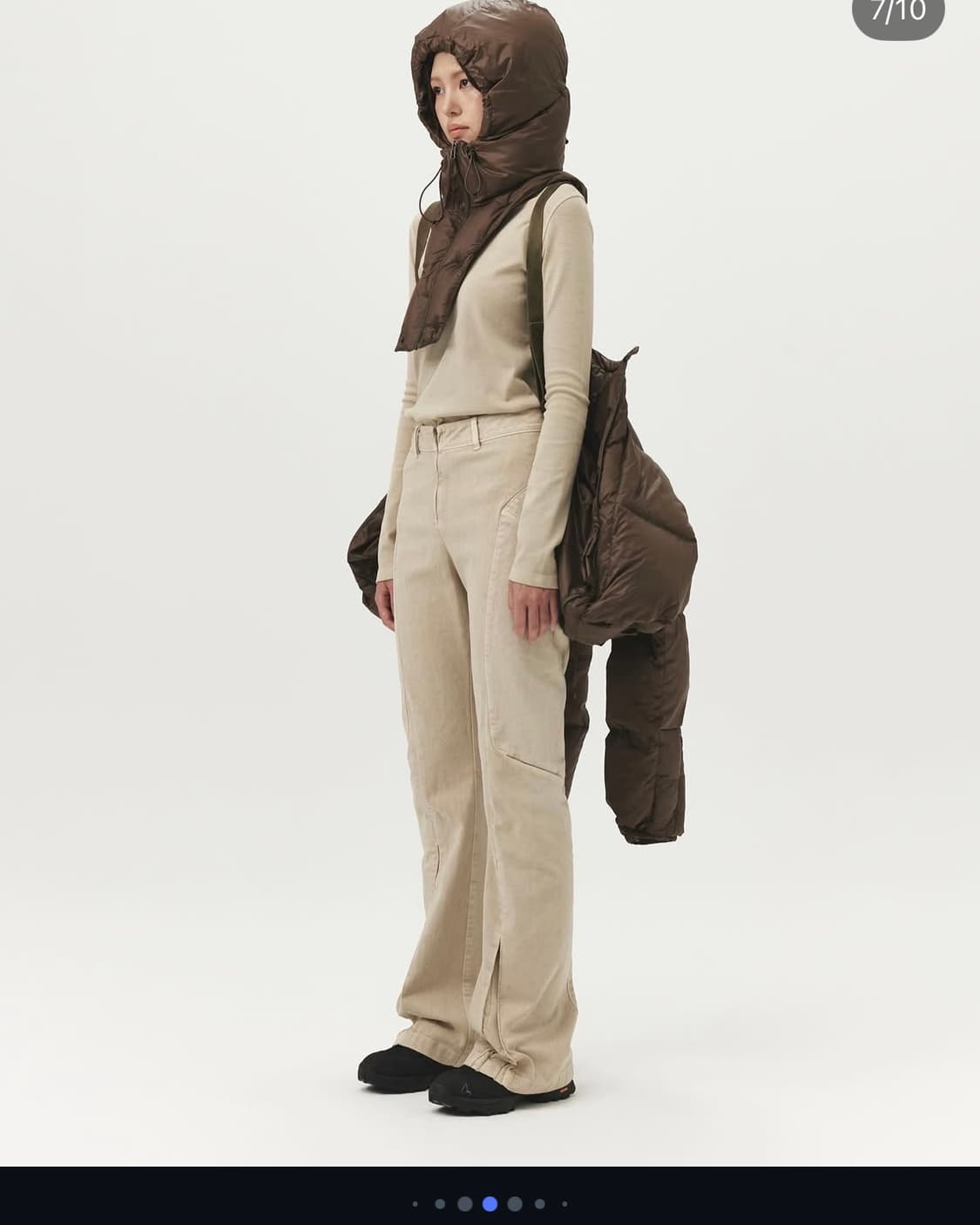 Down Parka 2Type brown 상품이미지5