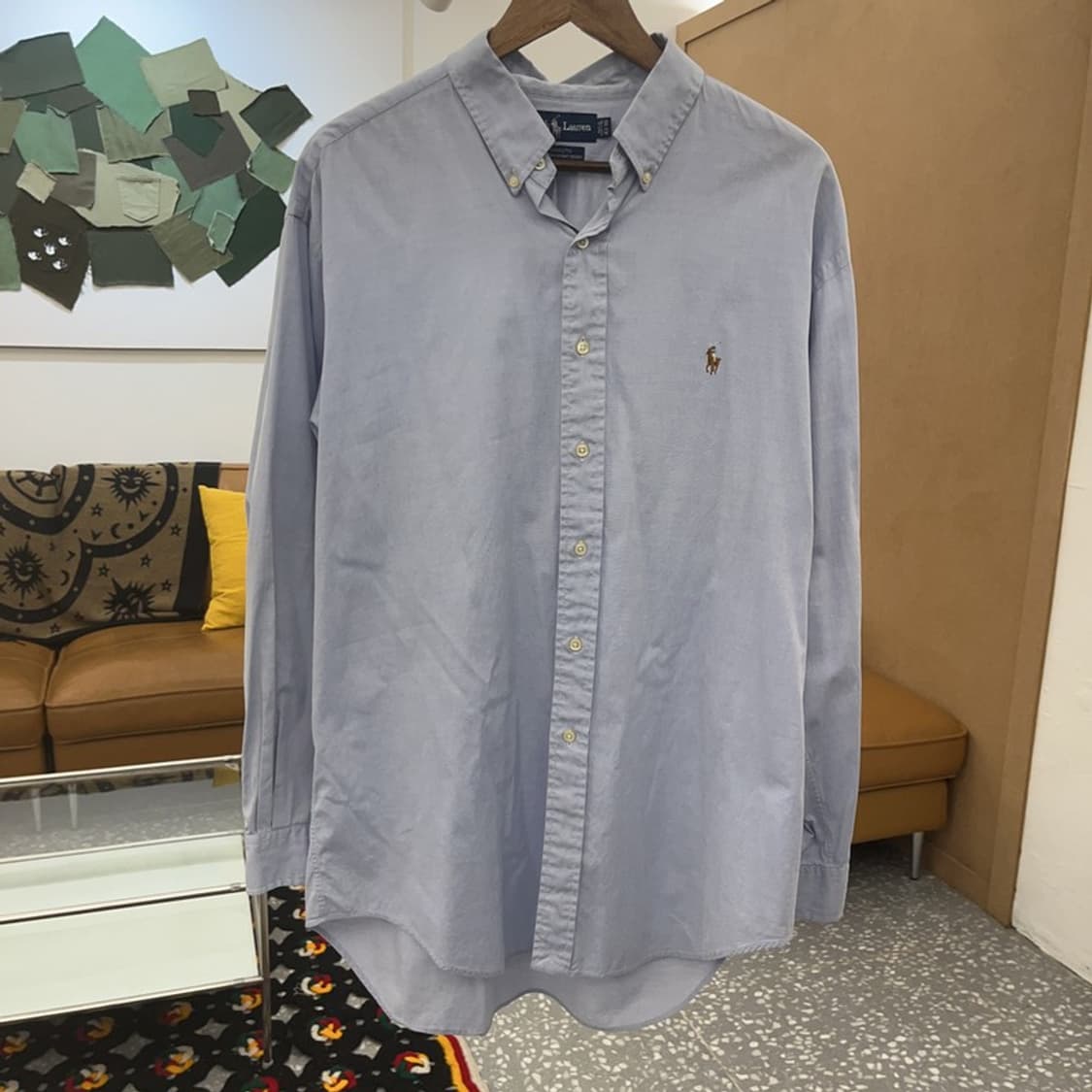 폴로 랄프로렌 YARMOUTH 옥스포드 오버핏 셔츠 110 C08092 상품이미지3