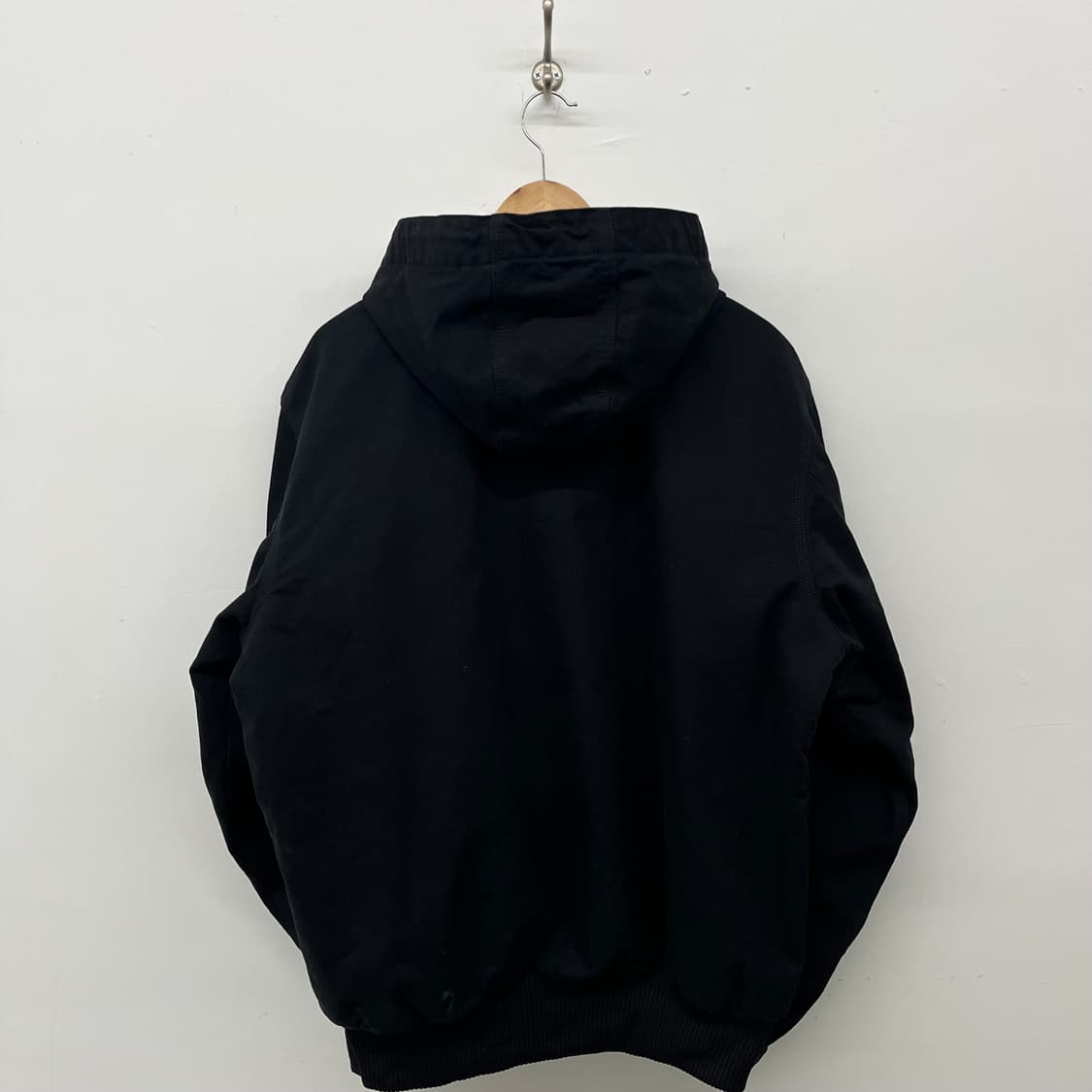 칼하트 블랙 후드 워크 자켓 남L 상품이미지5