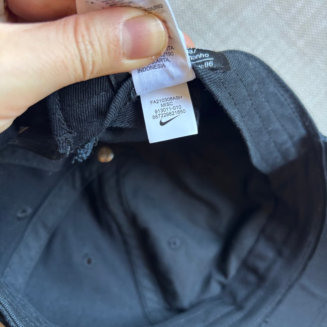 나이키 헤리티지86 볼캡 블랙 (남여공용) 상품이미지10